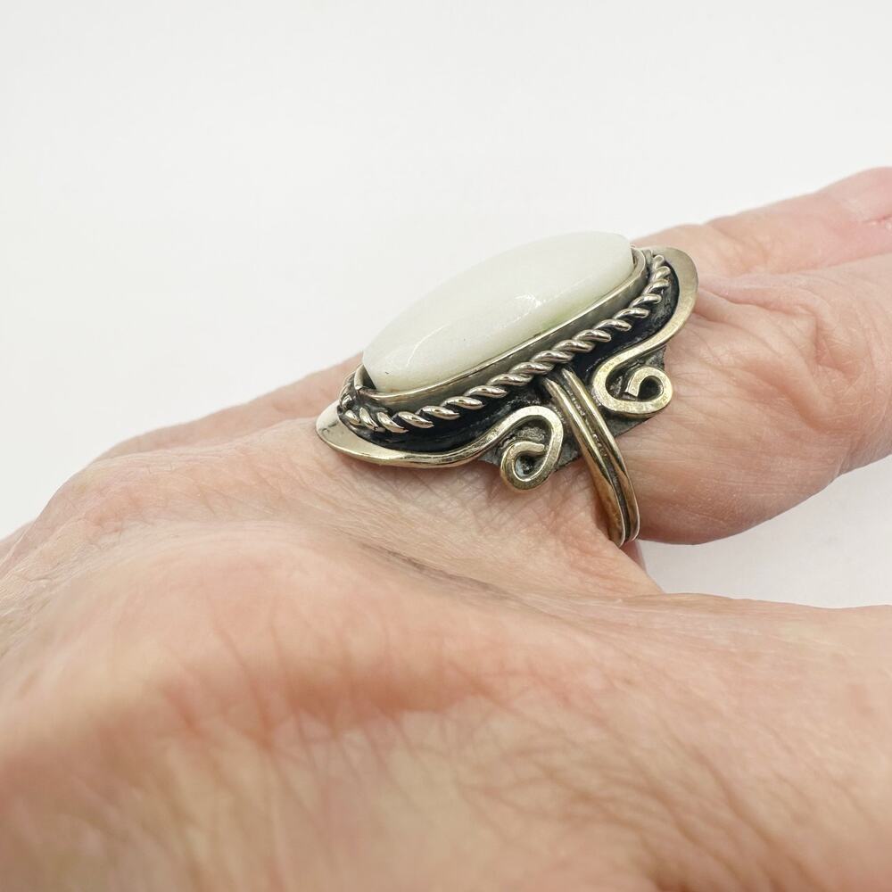 Vintage Inspired Adjustable Size 6 Womens RIng Coastal Cowgirl Southwestern - Picture 6 of 8